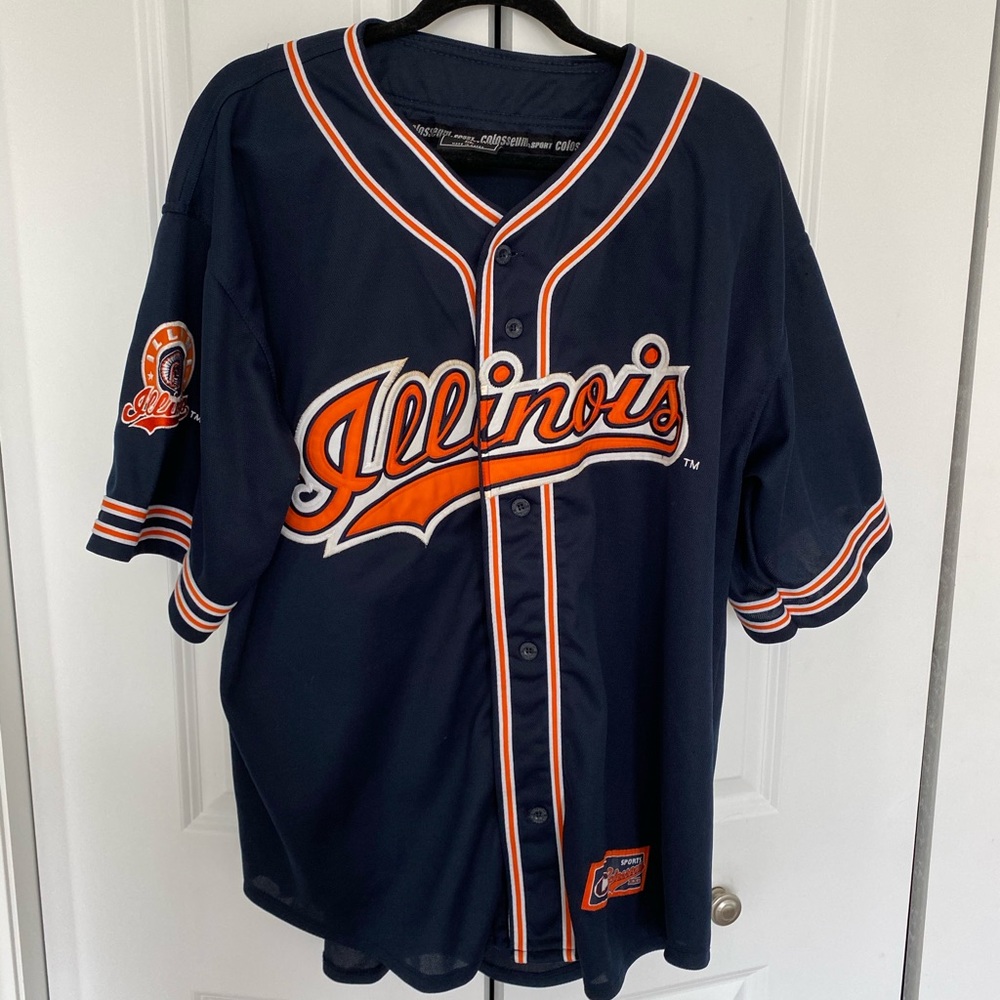 Vintage University of Illinois jersey